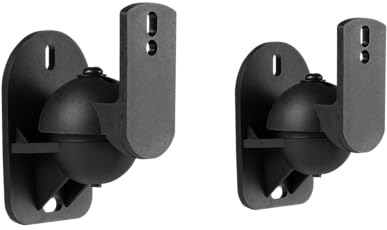 Cabletech UCH0113 2X Lautsprecher Wandhalterungen Wand Lautsprecherhalterung bis 8kg