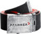 Prymos Pfanner Gürtel 4cm breit, 140cm lang (schwarz/rot)