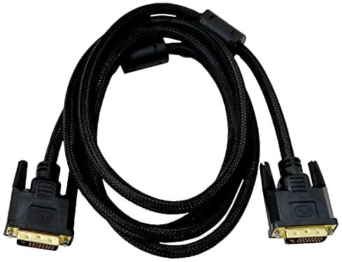 Oypla 2m DVI-D 24 + 1 Pin Male to Male Dual Link Gold Cable Lead