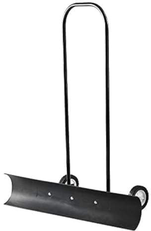 Snowcaster 70SNC Schneeschaufel, bidirektional, mit Rädern, 26,7 x 91,4 cm, Schwarz