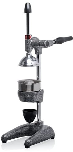 Can-Can Exprimidor de granada y cítricos de grado comercial, plata, CAN001