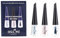 Herome Kit French Manucure Mini - Kit de Voyage - Pour Une French Manucure Dans 3 Étapes - Vernis à Ongles (French Manicure Set) - 3*4ml.