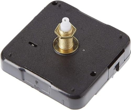 Artemio 14001495 Mécanisme Horloge à pile, Plastique, Noire, 5,5 x 3,8 x 5,5 cm