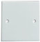 Blanking Plate, White