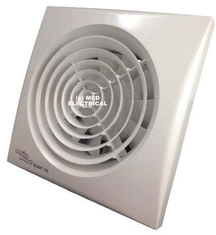 Envirovent Silent 150mm Extractor Fan with Shutter