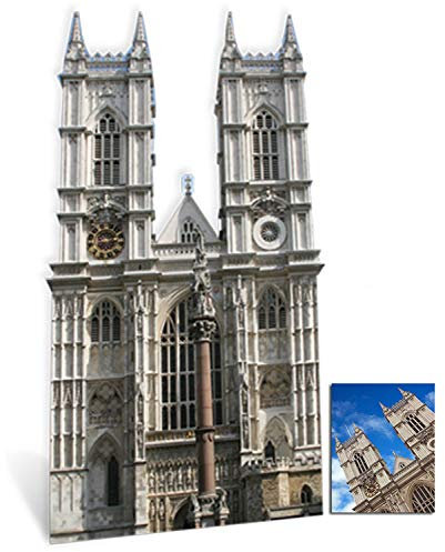 Westminster Abbey - Large Cardboard Cutout / Standee / Standup - Includes 8x10 (20x25cm) Star Photo