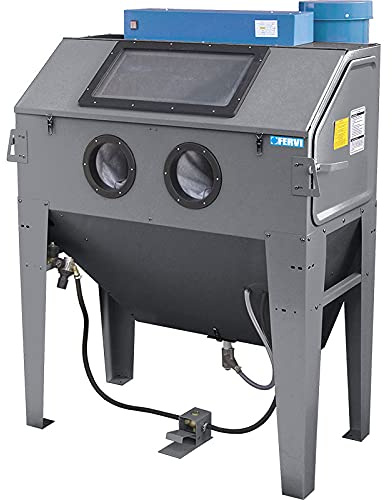 Sableuse cabine de sablage professionnel avec aspirateur Fervi 0687