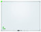 Franken SC918012 Schreibtafel U-Act Line (magnethaftend, Alurahmen mit Ablageleiste, 120 x 80 cm, schutzlackiert) weiß