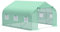 Outsunny Folien Gewächshaus Foliengewächshaus Treibhaus Frühbeet Pflanzenhaus Tomatenhaus Giebeldach 350L × 300B × 200H cm