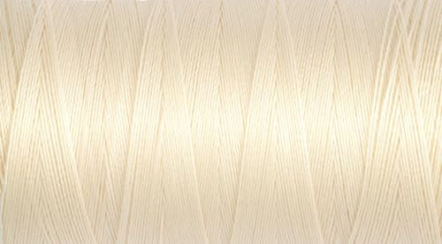 Gutermann Sew All Polyester Thread, 250 Mtr, Cream (0414), 5.5 x 2.7 x 2.7 cm