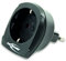 ANSMANN Reiseadapter EU to IT / Schuko Reisestecker mit Schutzklasse 1 & 2 / Idealer Stecker für Reisen nach Italien Albanien Äthiopien Chile Syrien Malediven San Marino etc.