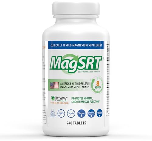 Jigsaw Healthjigsaw Magnesium W/Srt, 240T/Bottle.