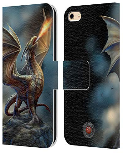 Head Case Designs Officially Licensed Anne Stokes Noble Dragons Leather Book Wallet Case Cover Compatible With Apple iPhone 6 / iPhone 6s