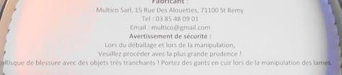 Lame trempée de scie a ruban largeur 6 mm denture 6 mm pour kity 613 coupe bois