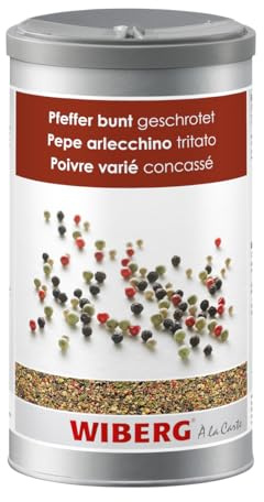 Wiberg Pfeffer bunt geschrotet 580 gr in der Aromabox