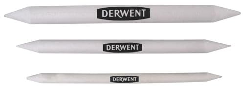 Derwent - Set de 3 Estompes en Papier, Qualité Professionnelle, 2300561
