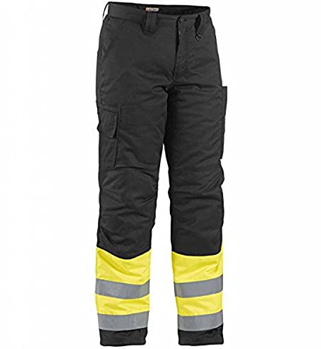 Blakläder Winter-Bundhose High Vis Klasse 1 Größe, 1 Stück, D100, gelb/schwarz, 186218113399D100