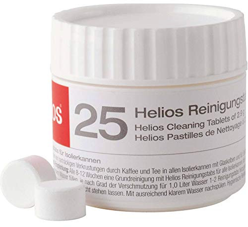 Helios Tablettes de nettoyage – Lot de 25