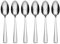 Oneida Nocha Everyday Flatware Teaspoons, Set of 6 Acero Inoxidable 18/0, Juego de Cubiertos