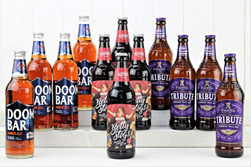 'Cornwall's Champions' 12 Bottle Cornish Beer Gift Box