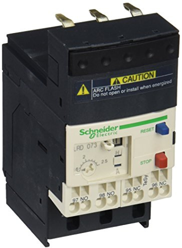 Schneider Electric LRD073 Overload Relay 1.6-2.5A, Tesys Lrd Thermal Overload Relays - 1.6...2.5 A - Class 10A