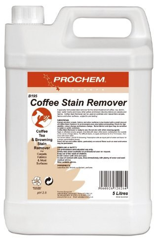 Prochem B195 Coffee Stain Remover 5L