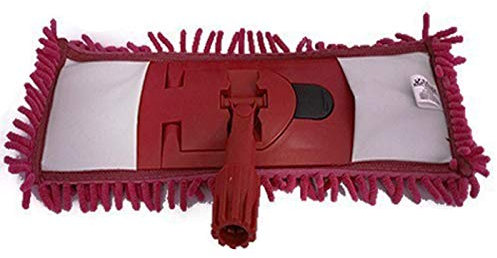 PAMEX - Mopa de Microfibra 45 cm con Plataforma roja incluida