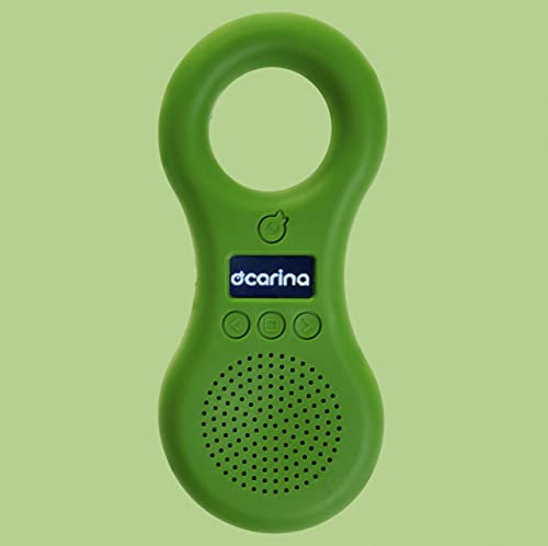 Ocarina Player - Special Edition 2025 (GREEN) - Il Lettore Audio dei bambini made in Italy. Portatile, antiurto, sostenibile. Connessione Bluetooth.