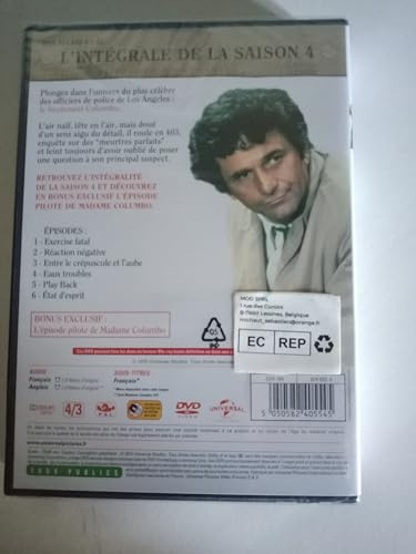 Columbo : Saison 4 - Coffret 4 DVD [FR Import]
