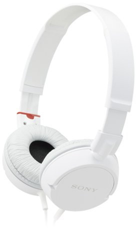 Sony MDR-ZX100W Outdoor Headband Headphones - White