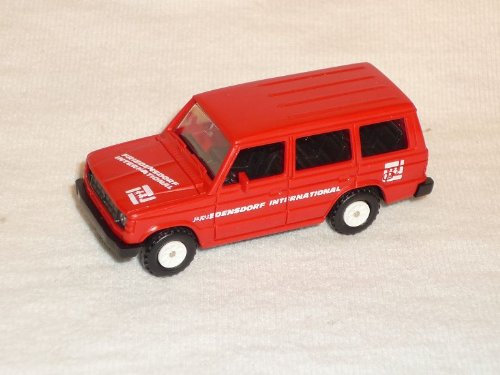 Rietze Mitsubishi Pajero 5 TÜrer Rot Friedensdorf international Ho H0 1/87 Modellauto Modell Auto