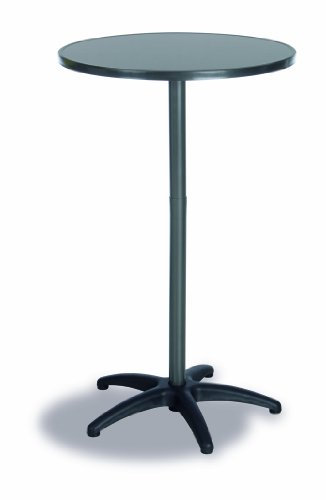 BEST 26587050 Stehtisch Duo rund 70 cm, anthrazit