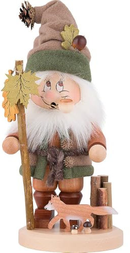 Christian Ulbricht Räuchermännchen Wichtel mit Fuchs 010792 cm Neuheit 2016