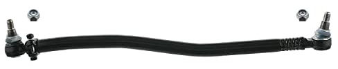 febi bilstein 26881 Lenkstange mit Sicherungsmuttern, vom Lenkgetriebe zur 1. Vorderachse, 1 Stück
