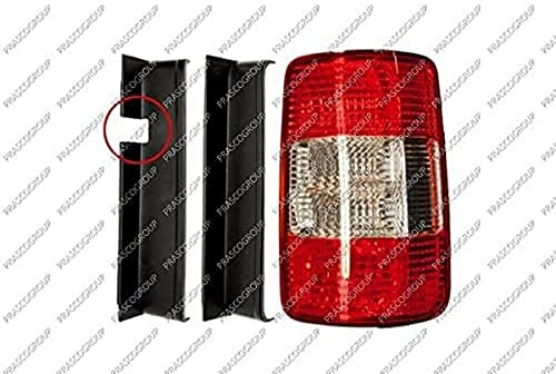 Prasco-VG9044153-RUECKLEUCHTE RECHTS-OHNE FASSUNG-MIT HALTERN FUER DIE 1-UND 2 TUERIGEN VERSIONEN | Kompatibel mit: VW CADDY III Großraumlimousine, CADDY III Kasten/Großraumlimousine