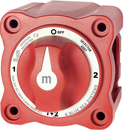Blue Sea 6007 Dual Battery Switch Selector