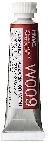 Holbein Watercolour : 5ml Tube PERMANENT ALIZARIN CRIMSON