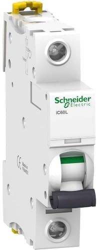 Schneider A9F93170 Disjoncteur iC60L 1P 0,5 A Caractéristique B 100 kA
