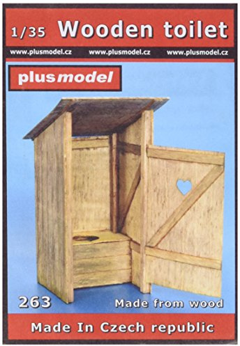 Plus model 263 - Holz-Toilette Lasercut