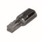 MediaRange Anti-Twist Adapter für Telefone mit steckbarem Hörer, schwarz/transparent