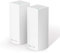 Linksys WHW0302 Velop Tri-Band Whole Home Mesh WiFi System (AC2200 WiFi Router/WiFi Extender for Seamless Coverage of up to 4,000 sq ft, Parental Controls, 2-Pack, White)