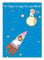 Blinies Sheepworld, Postkarte, Dir Folge ich sogar bis zum Mond!
