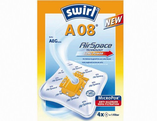 swirl StaubfilterBeutel Marke AEG A 08 AirSpace