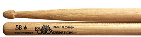 Los Cabos LCD5BIRH 5B Intense Red Hickory Wood Tip