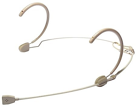 PROEL HCM10v2 - Microfono ad archetto a condensatore miniaturizzato, con connettori mini XLR 4-pin, mini JACK 3.5 mm, mini XLR 3-pin, necessita di BODYPACK