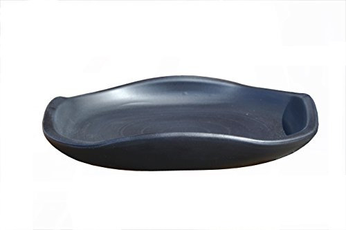 Hentschke Keramik Vogeltränke Vogelbad frostsicher formschön Ø 30 x 6 cm, anthrazit, 100% wasserdicht, 465.030.70 - Made in Germany