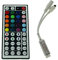 Mini RGB LED 44Key Controller 12V 72W RGB; 4-Pin Plug + Play