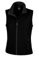 Result Damen R232f Bedruckbare Softshell-Bodywarmer, schwarz/schwarz, XL