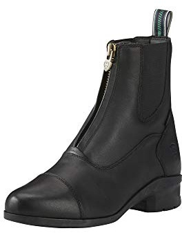 Ariat Women's Heritage IV Zip H2O Paddock Boot, Black, 10.5 B