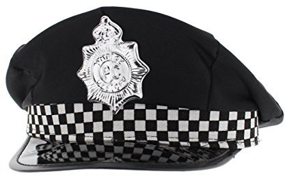 HENBRANDT Hat Policeman Adult (Mütze/Hut)